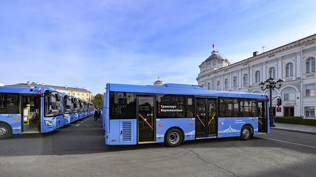 30 новых автобусов Транспорта Верхневолжья