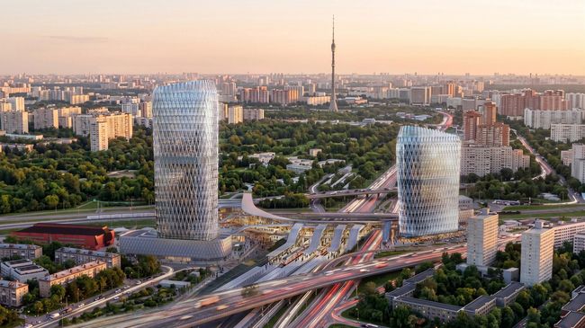 Проект бизнес-центров в составе ТПУ Петровско-Разумовская в Тимирязевском районе Москвы