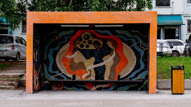 Мурал Сквер энергетиков, фестиваля Смена
