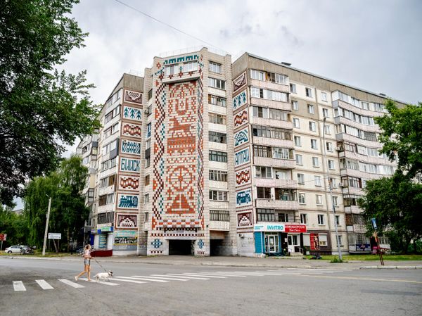 Мурал фестиваля Смена в Бийске
