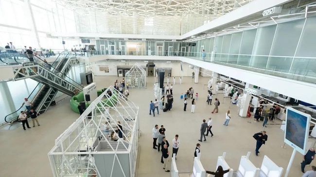 Новый терминал аэропорта Оренбурга
