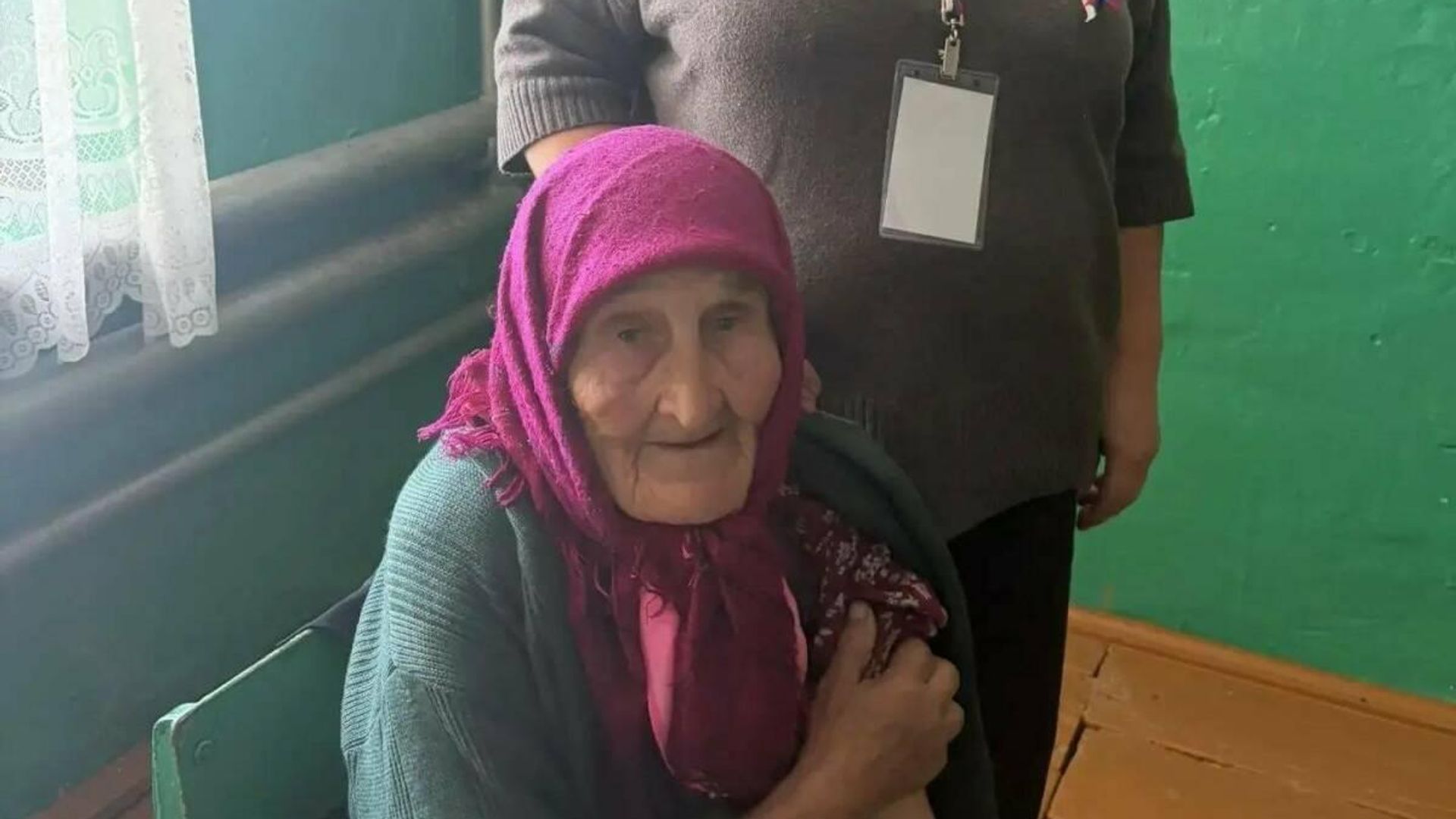 96-летняя Нина Ефремова привилась от гриппа на избирательном участке в селе Раково Буинского района 96-летняя Нина Ефремова привилась от гриппа на избирательном участке в селе Раково Буинского района - РИА Новости, 1920, 19.09.2026