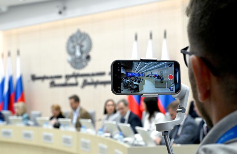 Заседание ЦИК РФ на выборах депутатов Государственной Думы РФ девятого созыва