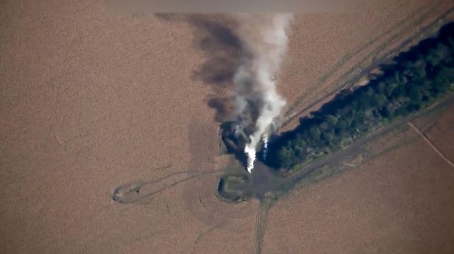 Удары Геранями по украинским РЛС и командному пункту на аэродроме