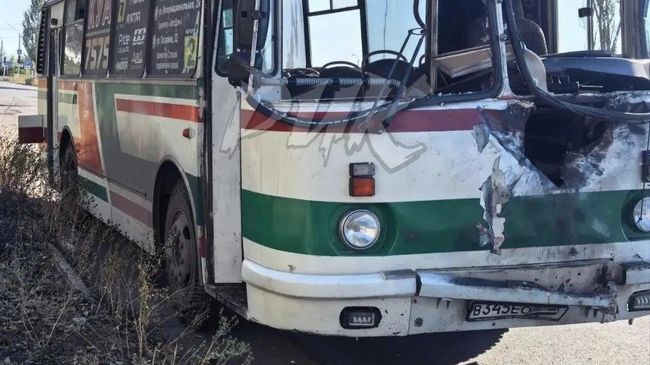 Последствия атаки ВСУ в Никитовском районе Горловки