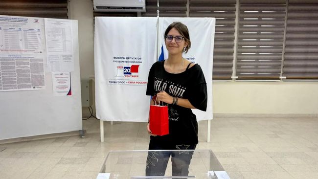 Голосование на избирательном участке в Бейруте