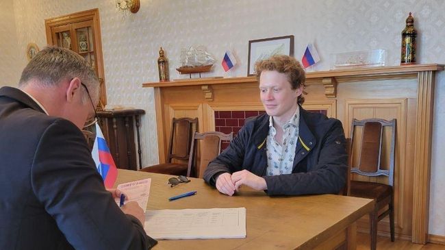 Избирательный участок для голосования на выборах депутатов Государственной думы Федерального собрания России в посольстве РФ в Веллингтоне