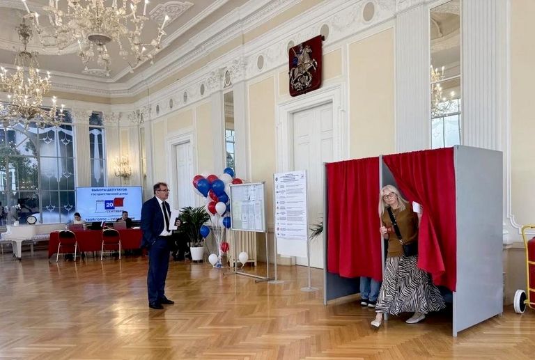 Голосование на выборах депутатов Государственной Думы РФ девятого созыва на избирательном участке в Риме Голосование на выборах депутатов Государственной Думы РФ девятого созыва на избирательном участке в Риме