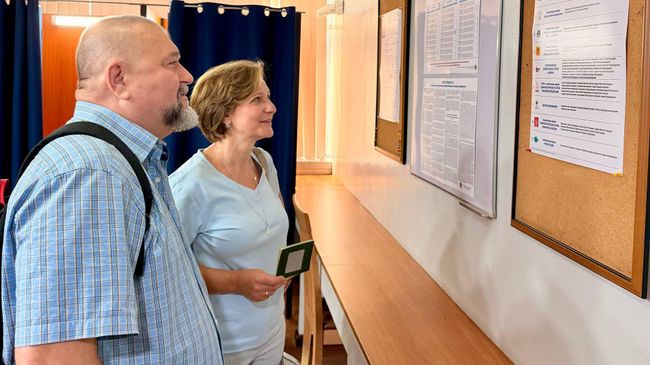 Избирательный участок для голосования на выборах депутатов Государственной думы РФ на Филиппинах