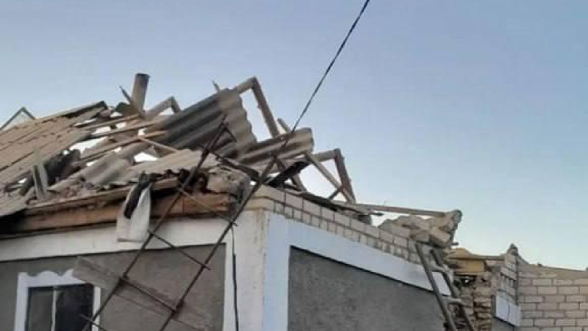 Последствия удара ВСУ по селу Софиевка в Херсонской области Последствия удара ВСУ по селу Софиевка в Херсонской области - РИА Новости, 1920, 20.09.2026