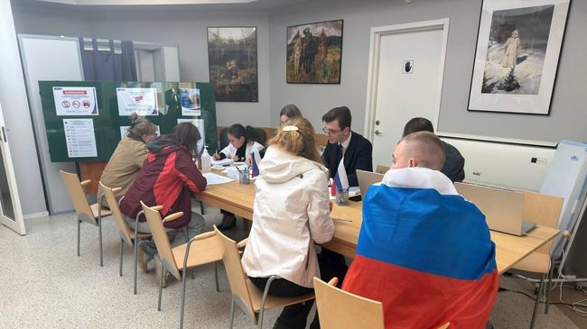 Голосование на выборах депутатов Государственной думы РФ в Стокгольме