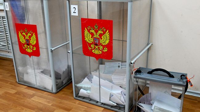 Подсчет голосов на выборах в Госдуму