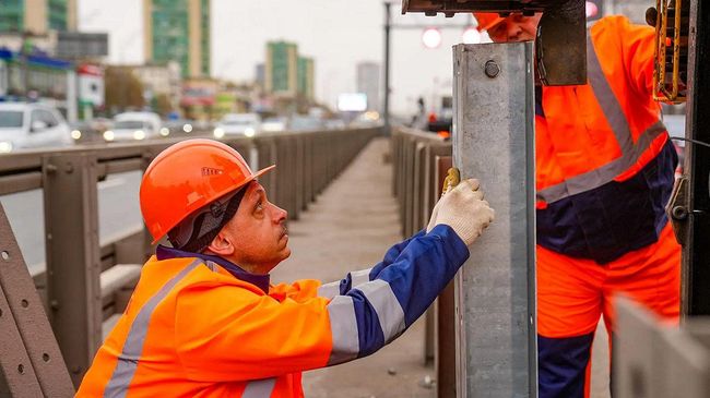 Установка барьерного ограждения в Москве