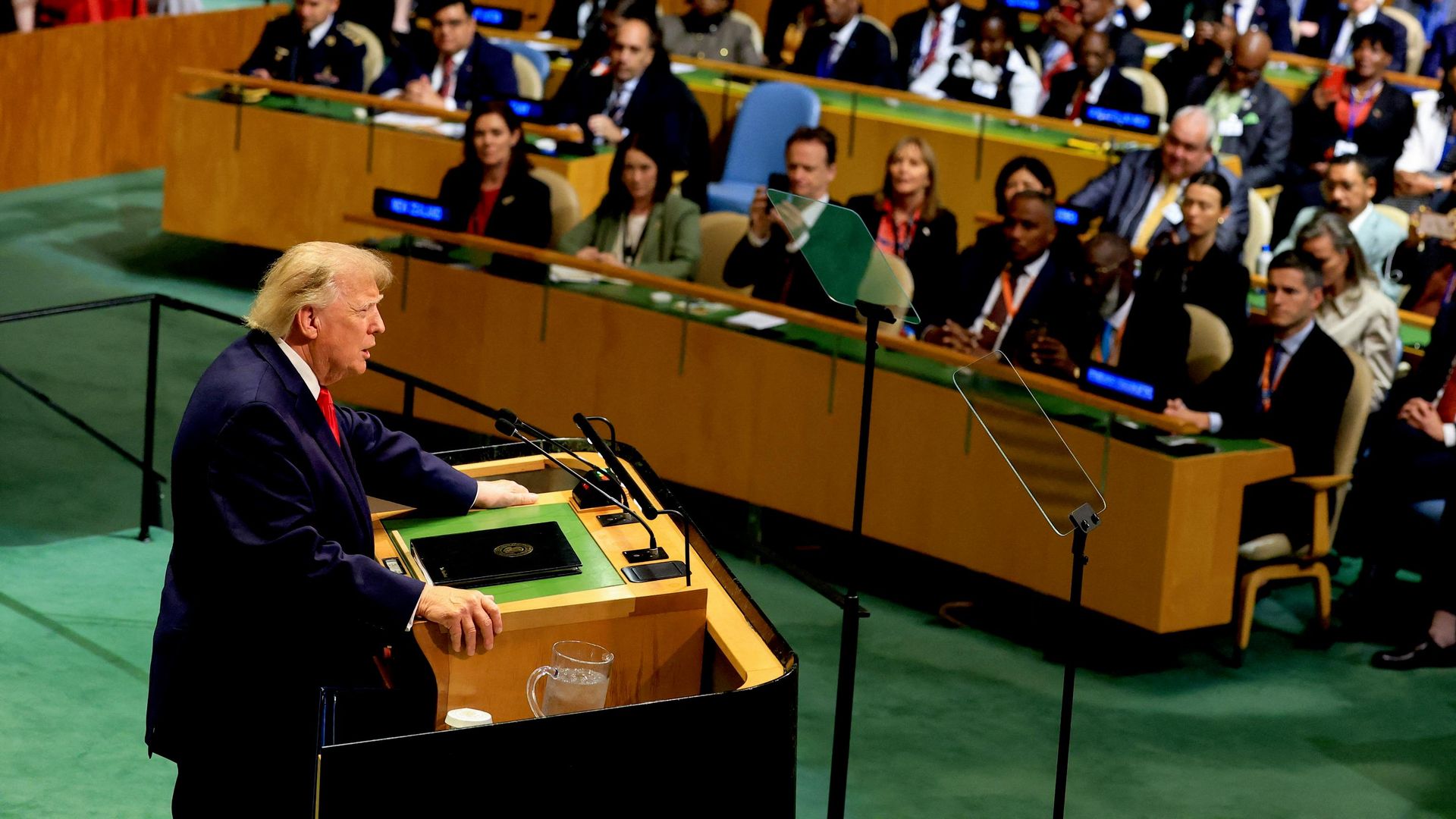 Президент США Дональд Трамп выступает на 81-й сессии Генеральной Ассамблеи ООН - РИА Новости, 1920, 22.09.2026