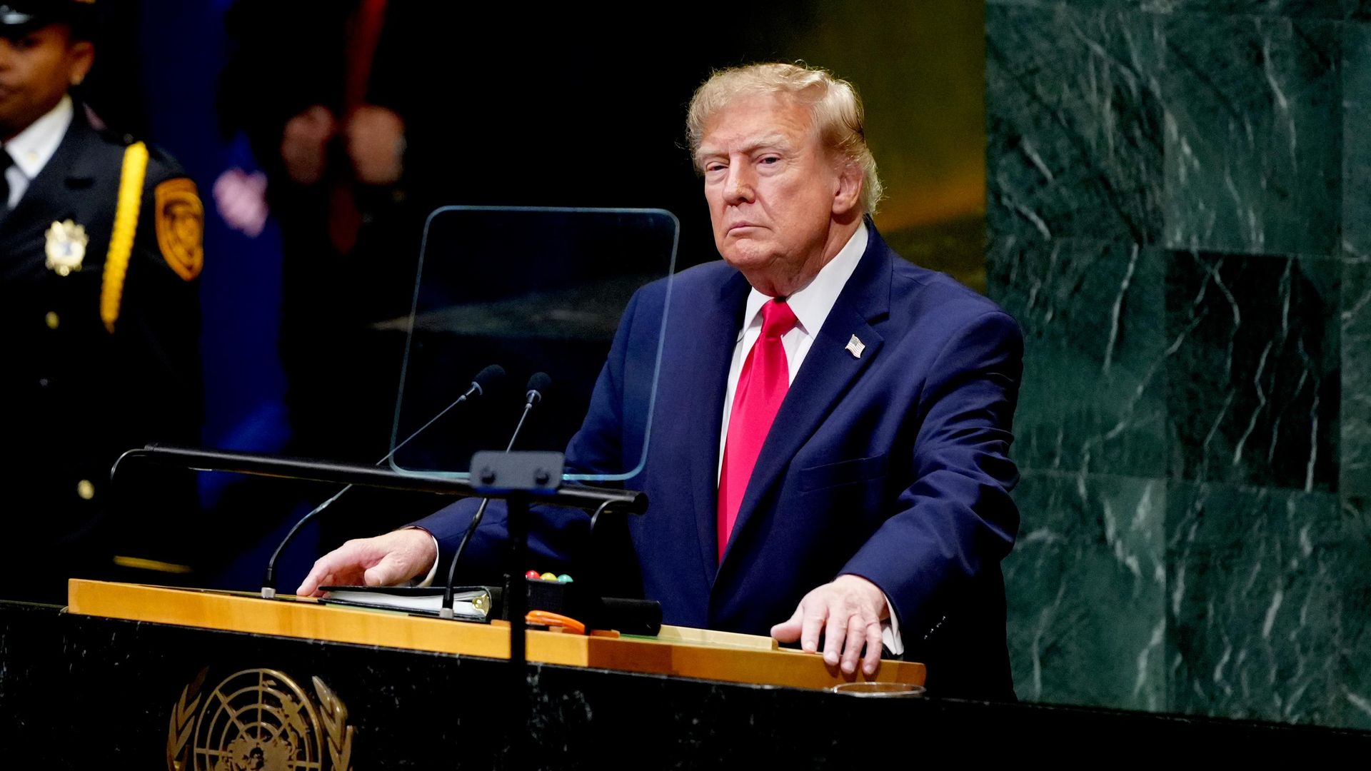 Президент США Дональд Трамп выступает на 81-й сессии Генеральной Ассамблеи ООН - РИА Новости, 1920, 22.09.2026