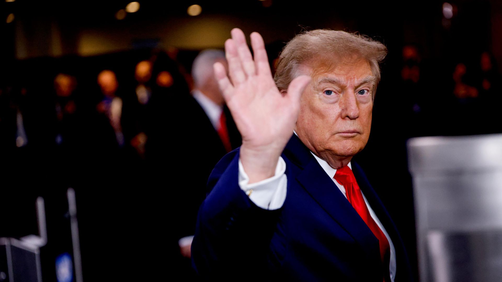 Президент США Дональд Трамп в штаб-квартире ООН в Нью-Йорке, США - РИА Новости, 1920, 22.09.2026
