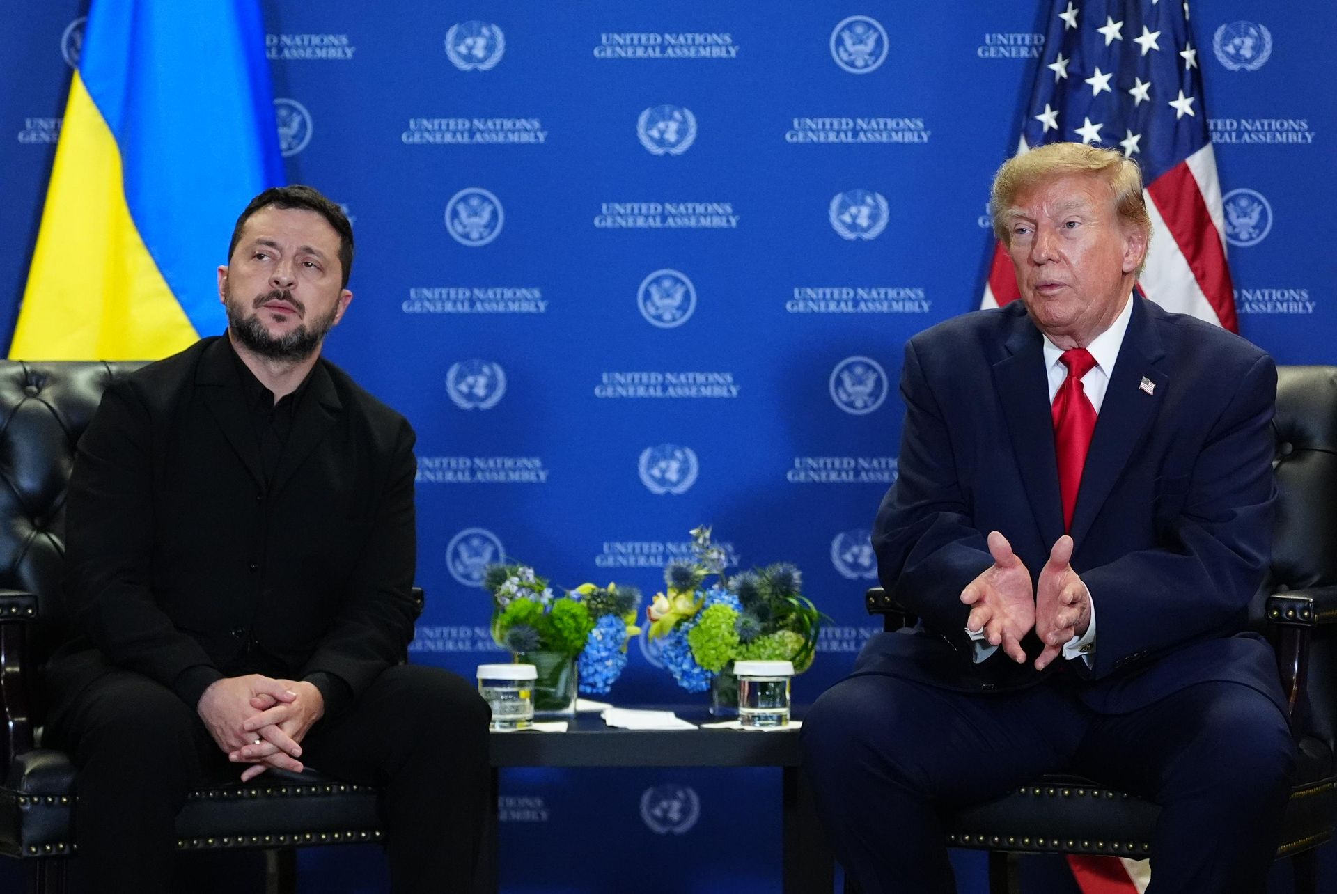 Встреча президента США Дональда Трампа с Владимиром Зеленским на ГА ООН. 22 сентября 2026 - РИА Новости, 1920, 16.10.2026