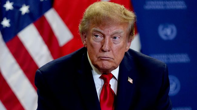 Президент США Дональд Трамп на полях Генассамблеи ООН