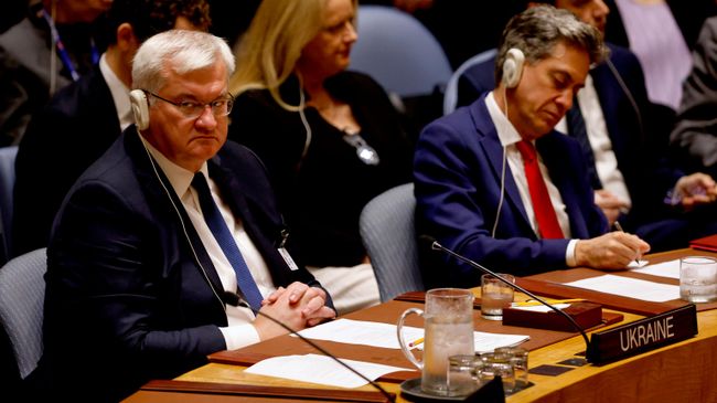 Андрей Сибига на заседании Совета безопасности ООН по Украине. 23 сентября 2026