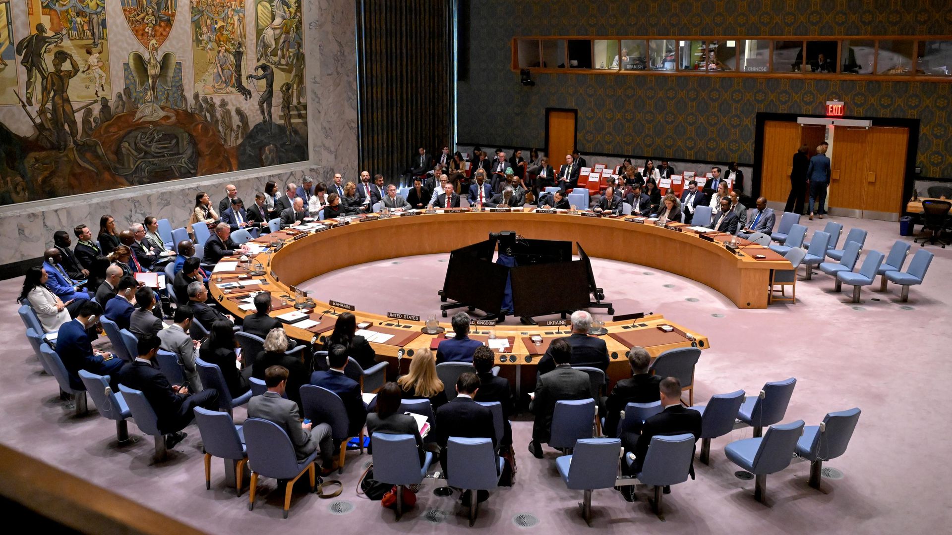 Заседание Совета Безопасности на тему Поддержание мира и безопасности Украины на полях недели высокого уровня 81-й сессии Генассамблеи ООН Заседание Совета Безопасности на тему Поддержание мира и безопасности Украины на полях недели высокого уровня 81-й сессии Генассамблеи ООН - РИА Новости, 1920, 01.10.2026