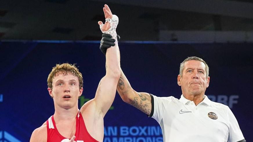 Вячеслав Рогозин на чемпионате Европы по боксу в Софии Вячеслав Рогозин на чемпионате Европы по боксу в Софии - РИА Новости, 1920, 24.09.2026