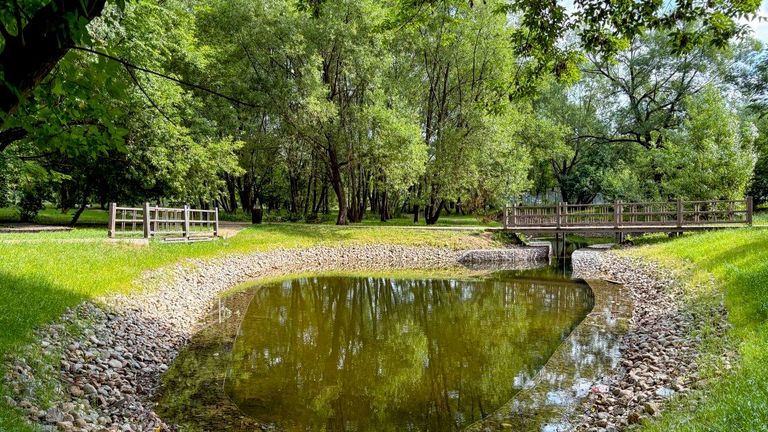 Реабилитированные Кунцевские пруды на западе Москвы
