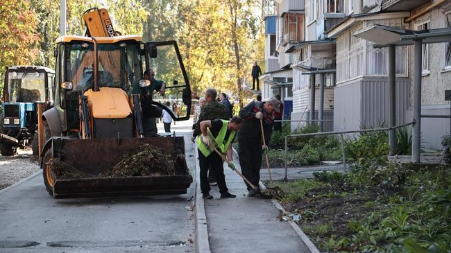 Устранение последствий атаки БПЛА на Ульяновск