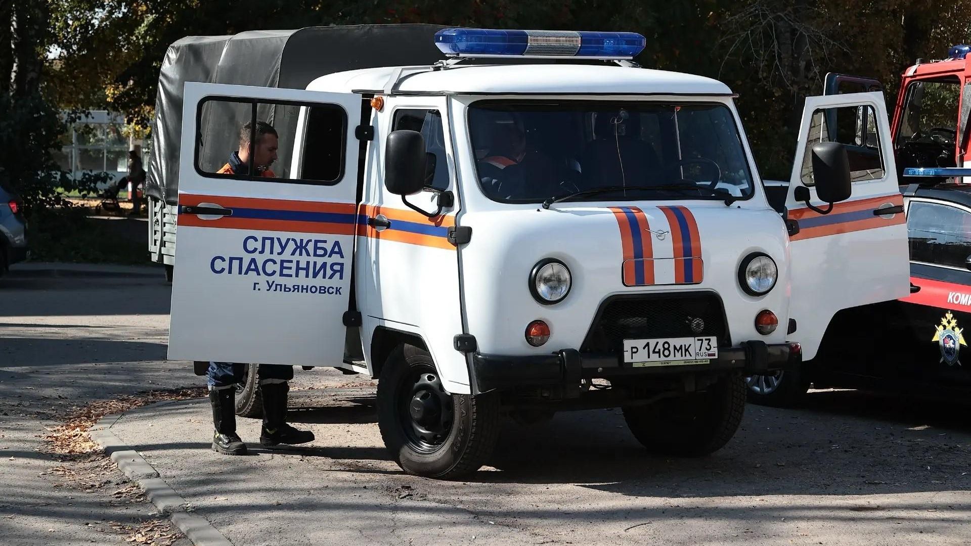 Ликвидация последствий атаки БПЛА на Ульяновск Ликвидация последствий атаки БПЛА на Ульяновск - РИА Новости, 1920, 25.09.2026