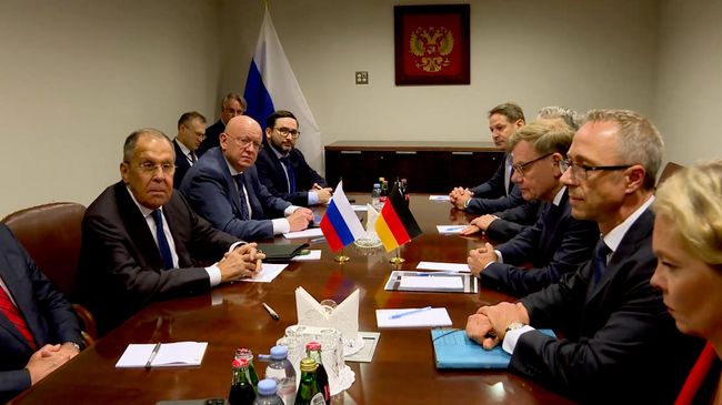 Встреча Лаврова с главой МИД ФРГ Йоханном Вадефулем