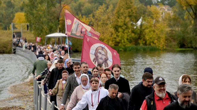 Елисаветинский крестный ход в Подмосковье