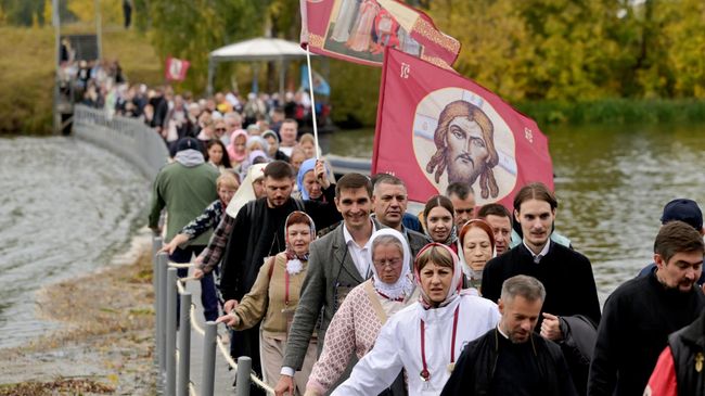 Елисаветинский крестный ход в Подмосковье