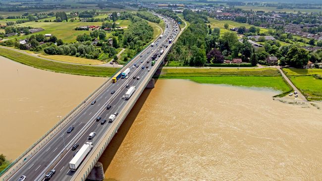 Река Рейн в Нидерландах