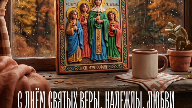 С праздником, родные! Пусть вера будет вашим щитом, надежда — опорой, а любовь — жизнью.