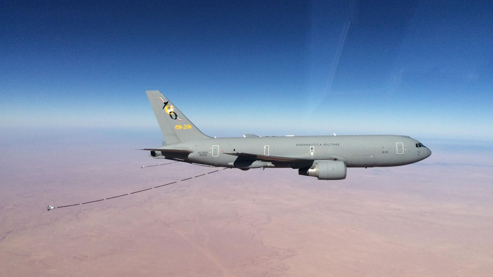 Самолет-заправщик Boeing 767 ВВС Италии Самолет-заправщик Boeing 767 ВВС Италии - РИА Новости, 1920, 29.09.2026