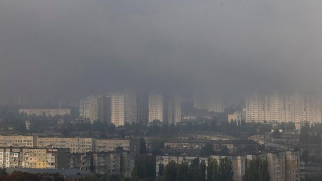 Дым в Киеве. 30 сентября 2026
