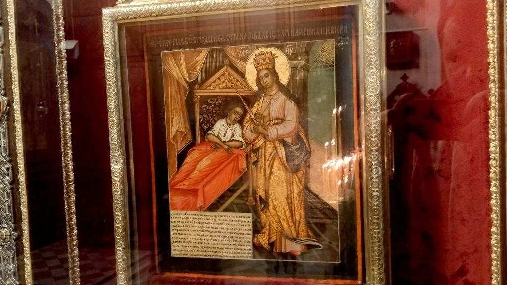Чудотворная икона Божией Матери Целительница в Алексеевском ставропигиальном женском монастыре Москвы - РИА Новости, 1920, 02.10.2026