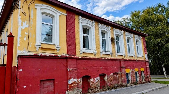 Купеческий особняк XIX века в Белорецке в Башкортостане