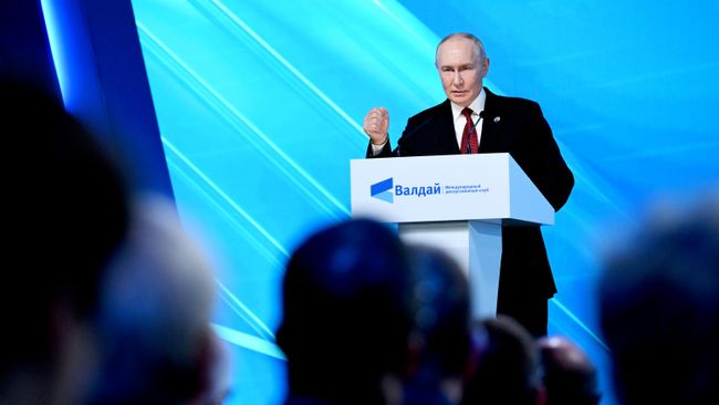 Путин заявил о готовности России отвечать на агрессивное поведение
