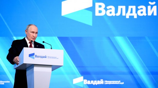 Россия развивает свои ядерные силы, заявил Путин