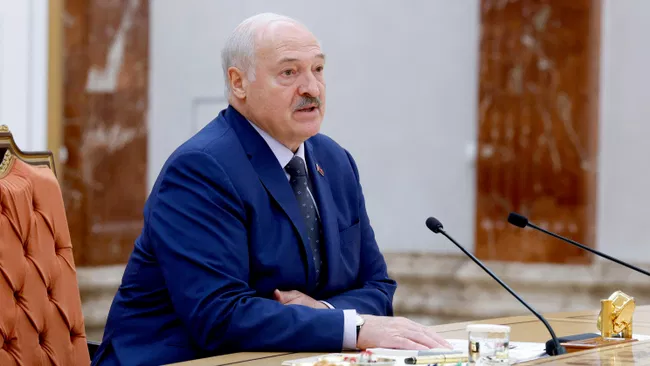Президент Белоруссии Александр Лукашенко во время встречи с главами правительств государств - участников заседания Евразийского межправительственного совета в Минске. 2 октября 2026 Президент Белоруссии Александр Лукашенко во время встречи с главами правительств государств - участников заседания Евразийского межправительственного совета в Минске. 2 октября 2026