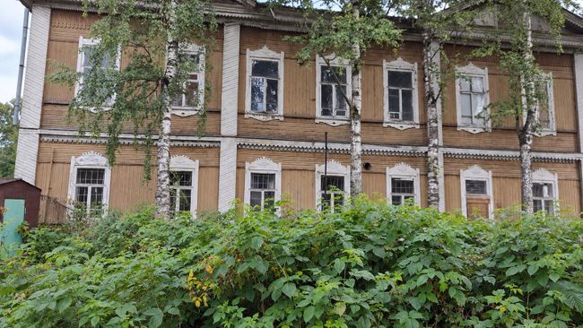 Купеческий особняк начала XX века в центре Сыктывкара
