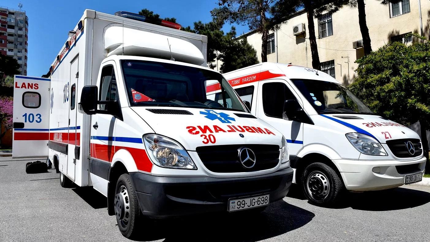 Автомобили скорой помощи в Азербайджане Автомобили скорой помощи в Азербайджане - РИА Новости, 1920, 02.10.2026