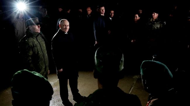 Путину доложили о технических характеристиках реактивных "Гераней"