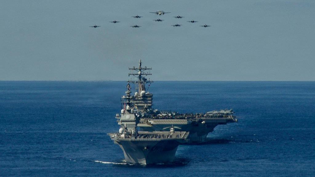Совместные учения Keen Sword ВМС США и Морских сил самообороны Японии - РИА Новости, 1920, 03.10.2026