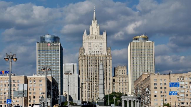 Здание Министерства иностранных дел РФ в Москве Здание Министерства иностранных дел РФ в Москве