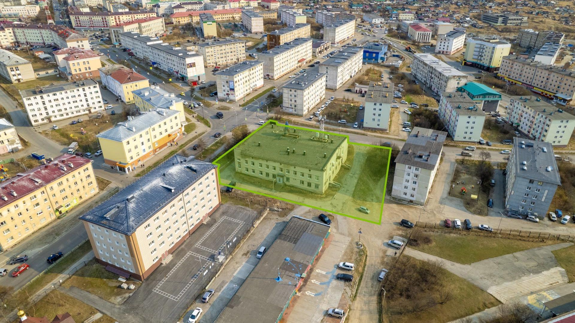 Здание в Магадане, где размещалось магаданское отделение ВГТРК - РИА Новости, 1920, 05.10.2026