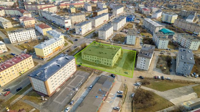 Здание в Магадане, где размещалось магаданское отделение ВГТРК
