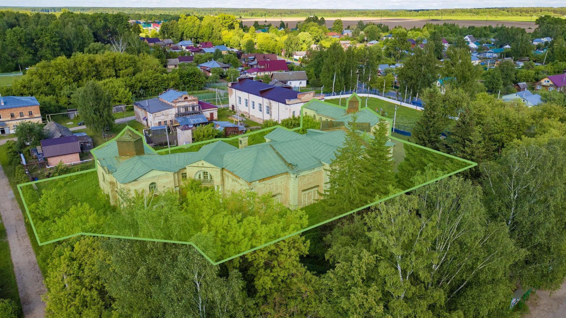 Усадьба графа Сергея Татищева в поселке Старая Вичуга в Ивановской области - РИА Новости, 1920, 05.10.2026