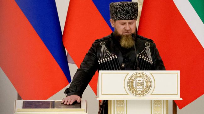 Инаугурация главы Чечни Рамзана Кадырова