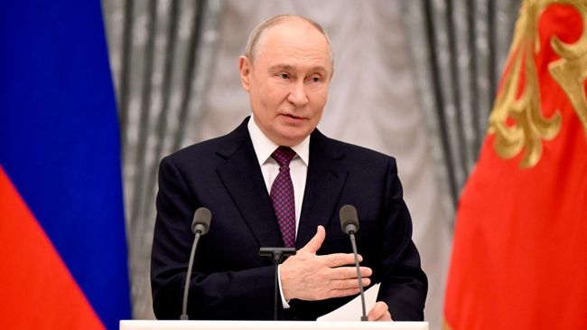 Речь Путина на церемонии награждения педагогов и наставников участников СВО Речь Путина на церемонии награждения педагогов и наставников участников СВО